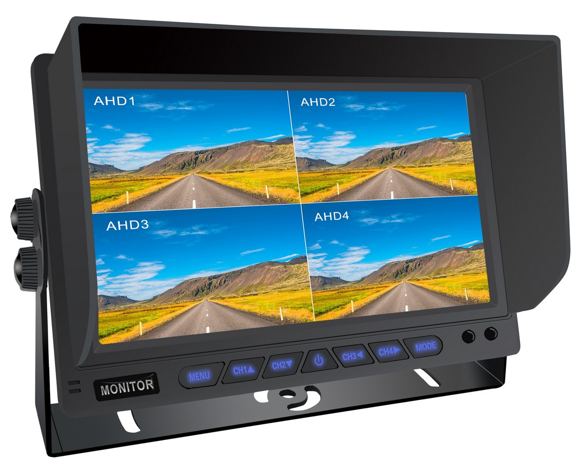 Monitor i makinës me 8 kanale me regjistrim video