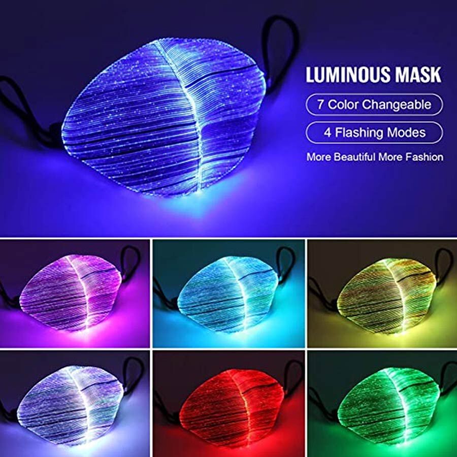 Ndriçues maskë mbrojtëse LED