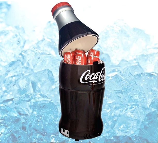 mini frigorifer shishe coca cola
