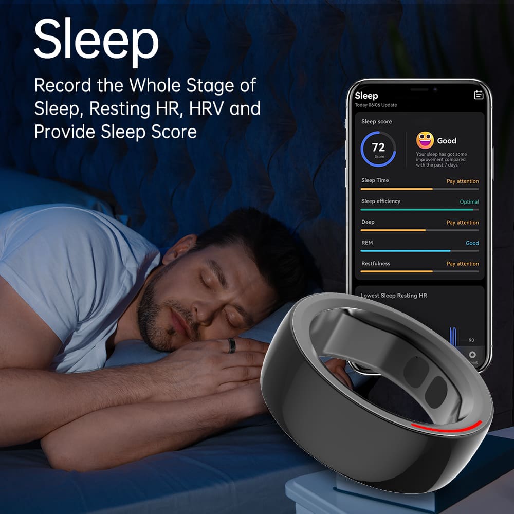 unaza e zgjuar e monitorimit të gjumit ai inteligjent