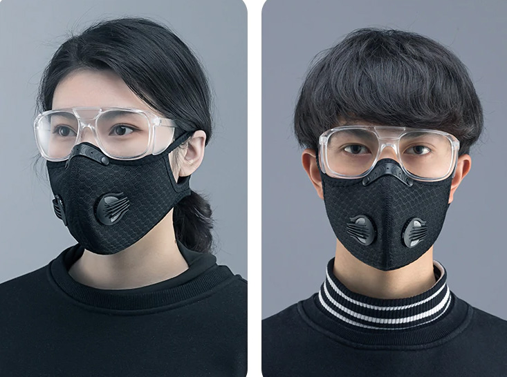 syze mbrojtëse me maskë kundër virusit korona