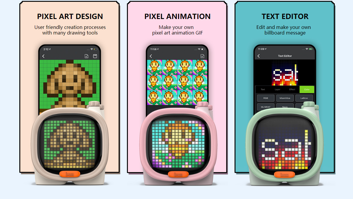 altoparlanti i animacionit të artit pixel