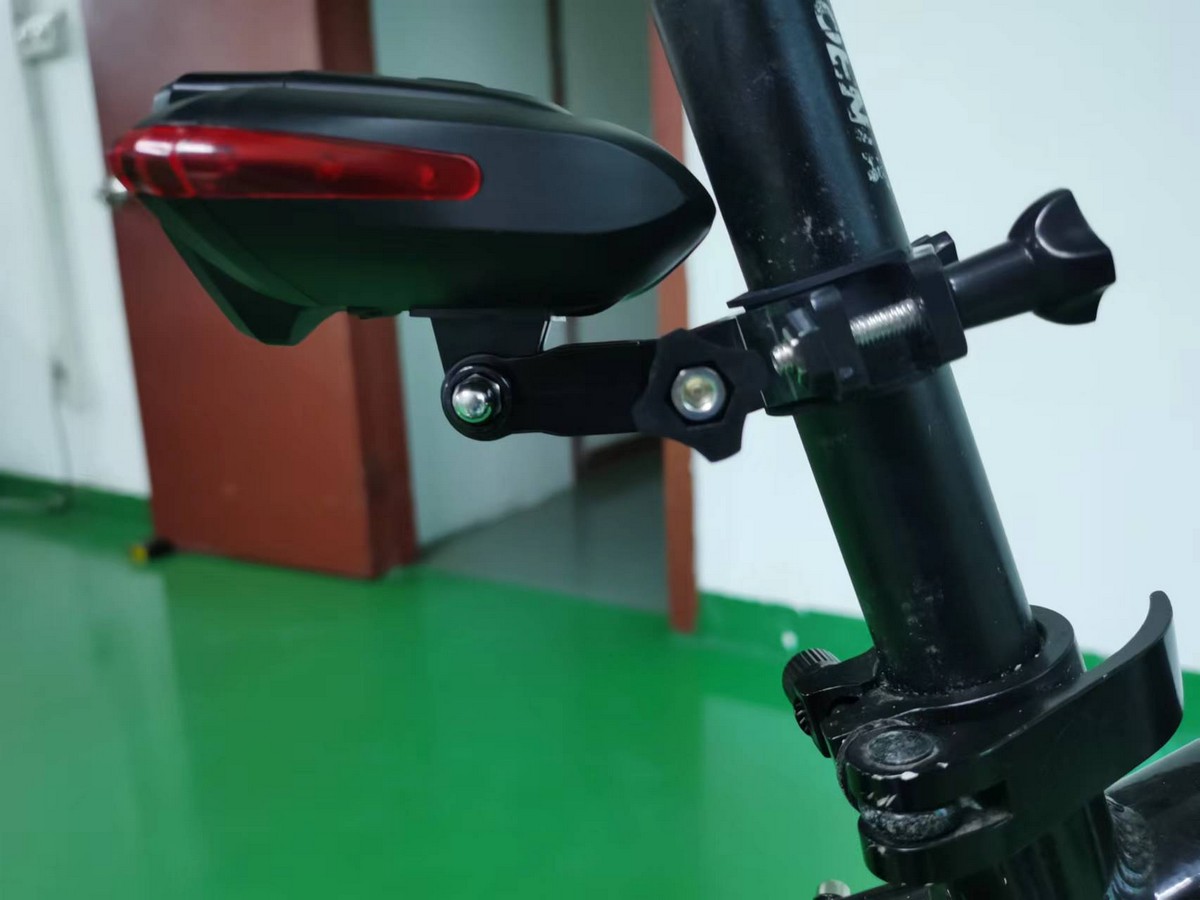 Kamera e pasme kamera sigurie e biçikletës