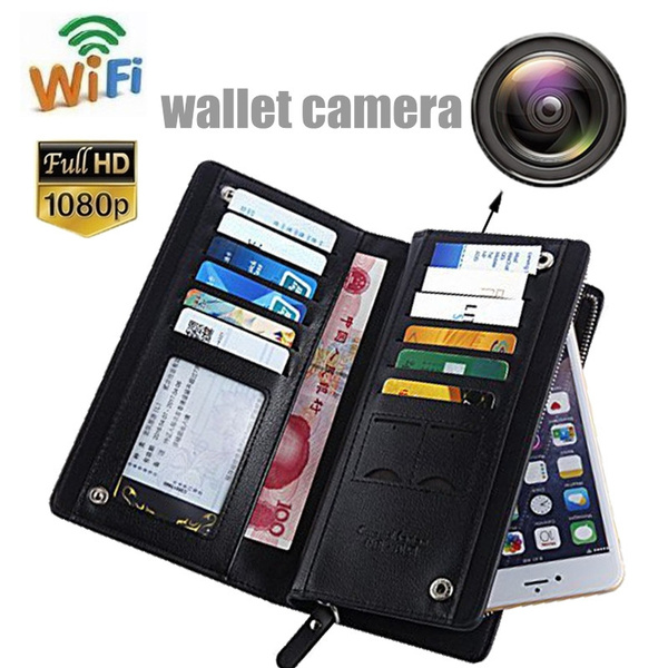 kamera spiun në portofolin wifi full hd