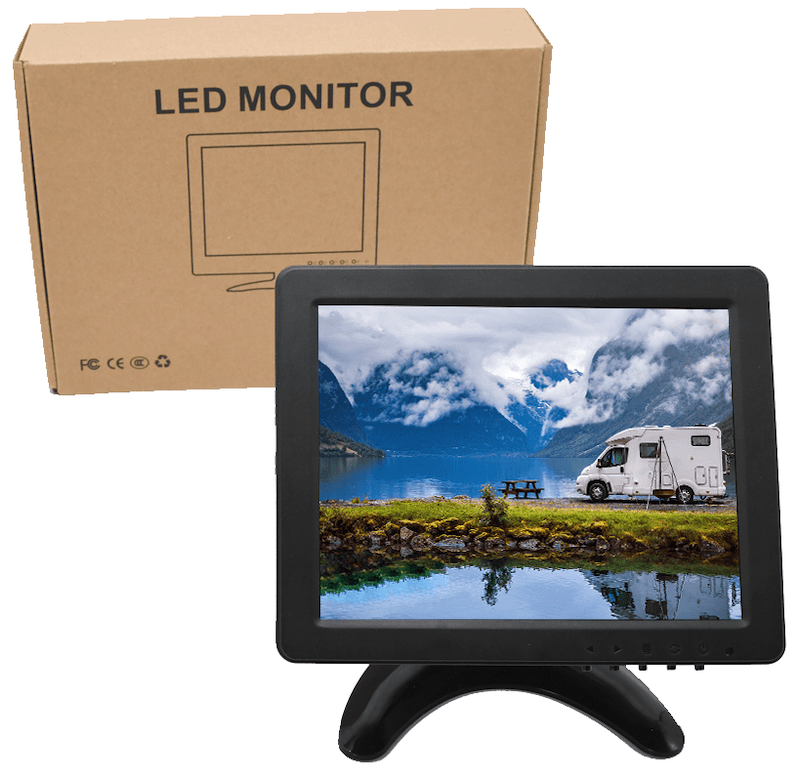 Monitor 8 inç TFT LCD monitor për kamera cctv