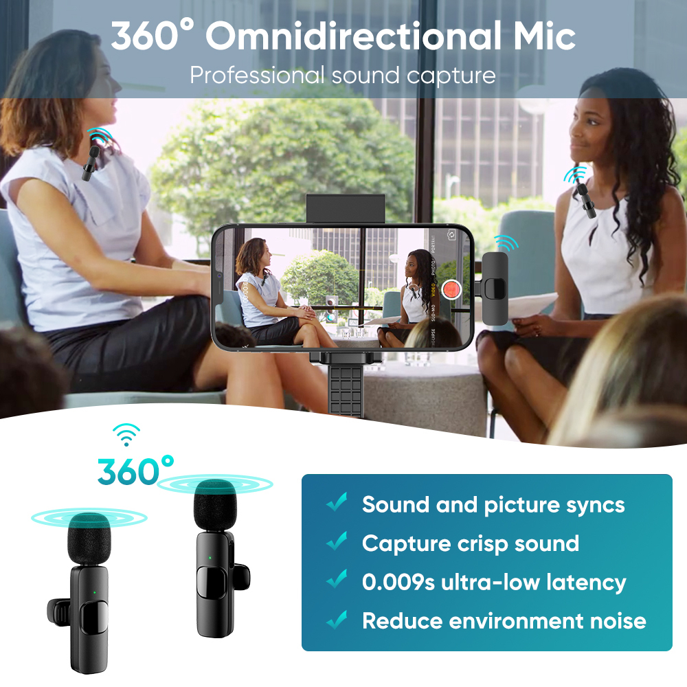 Mikrofon për smartphone - wireless