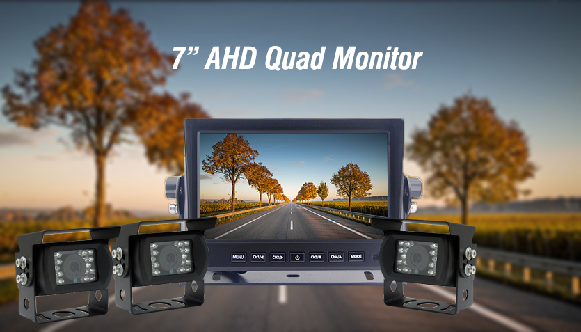 Kamera rezervë me monitor AHD