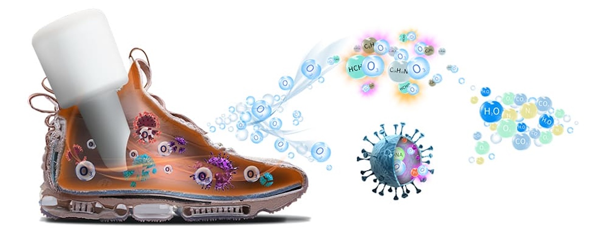 sterilizimi i këpucëve pastrues me ozon