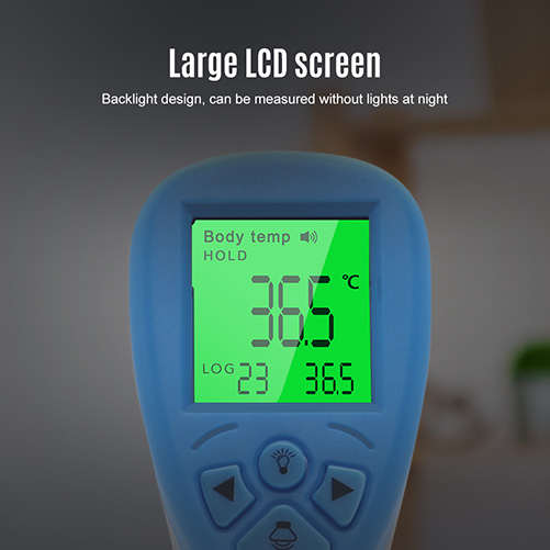 termometër pa kontakt me ekran LCD