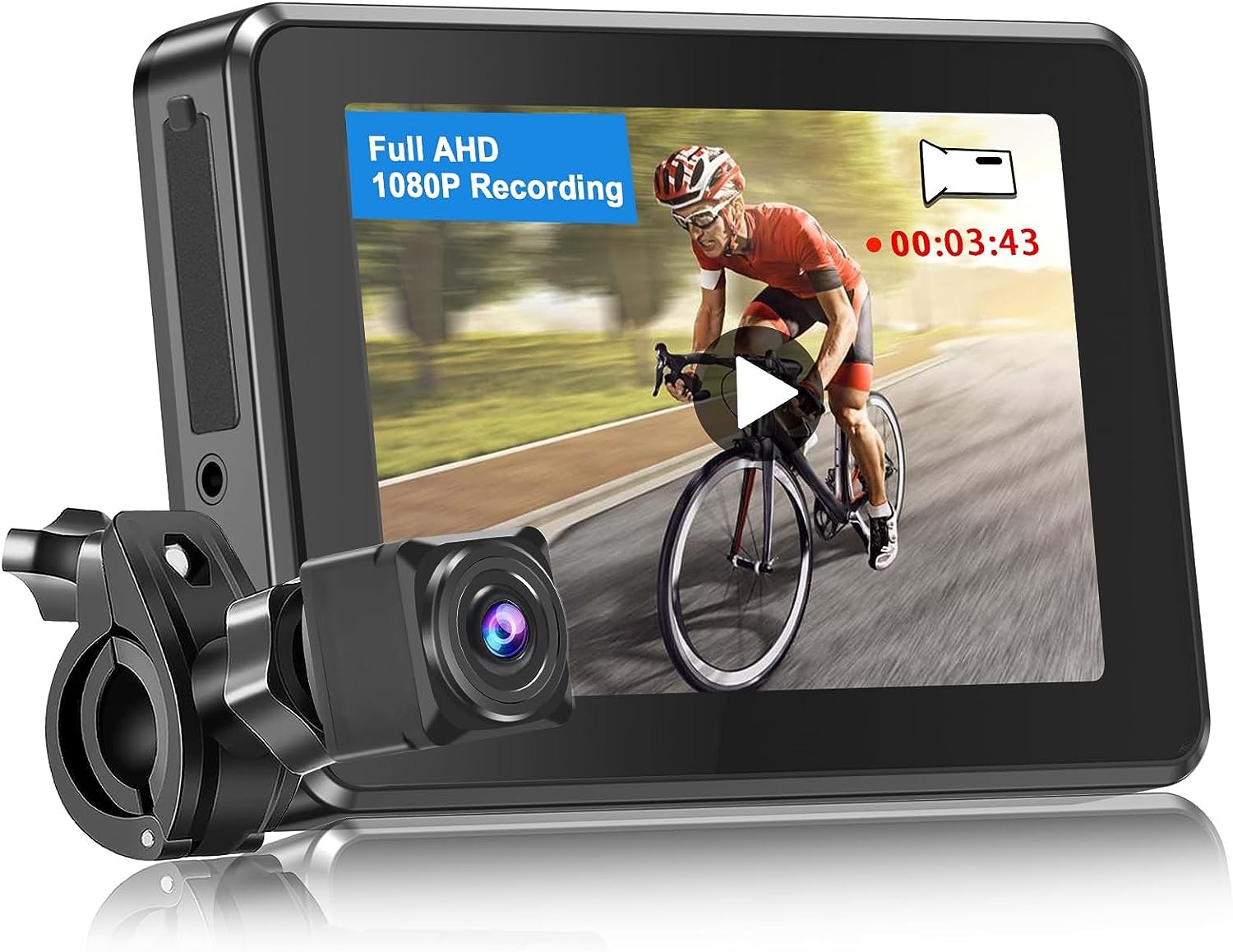 Kamera e pamjes së pasme të biçikletës me regjistrim