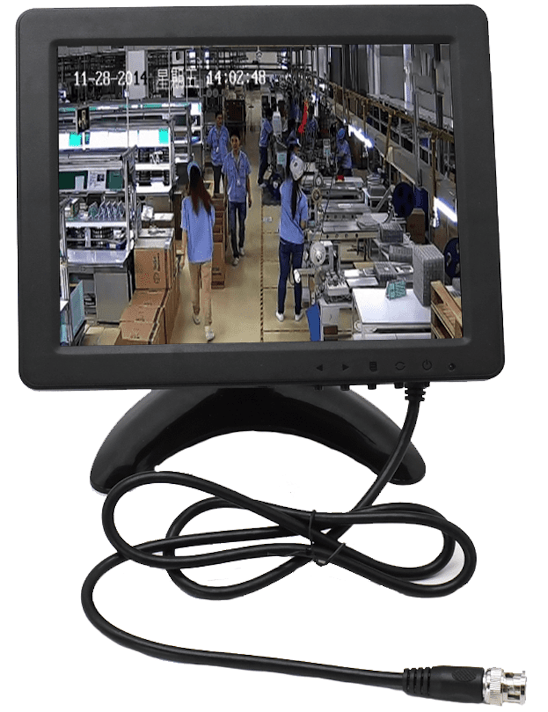 Monitor i vogël për shikimin e kamerave/kamerës me hyrje të jashtme BNC