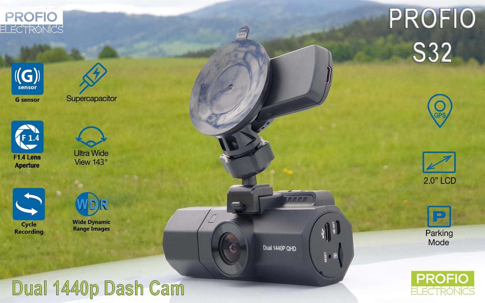 Kamera makine 2 kanale Profio S32