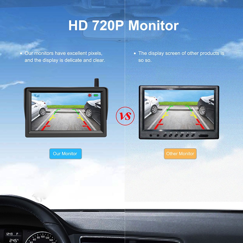 Monitor makinash AHD HD 720P