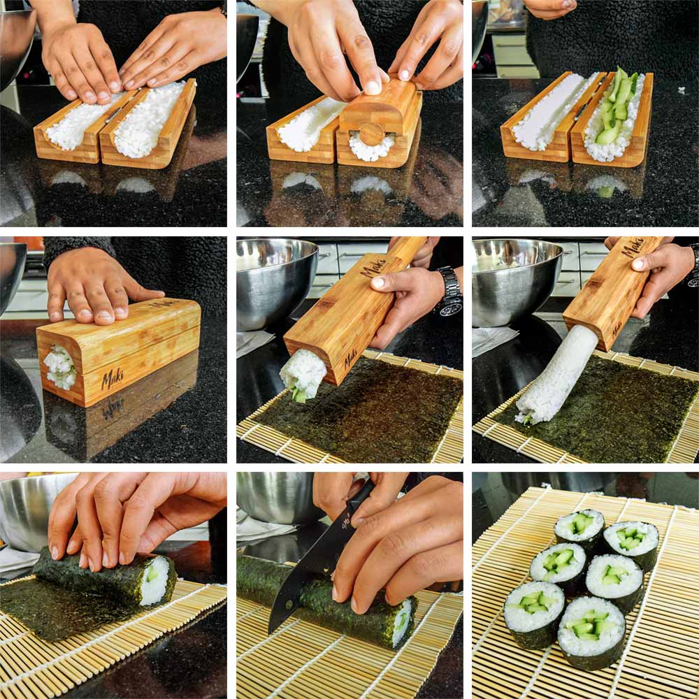 Set për prodhues sushi - komplet për të bërë si dhuratë