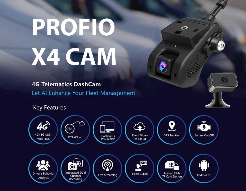 Kamerat e makinave në renë kompjuterike Profio X4