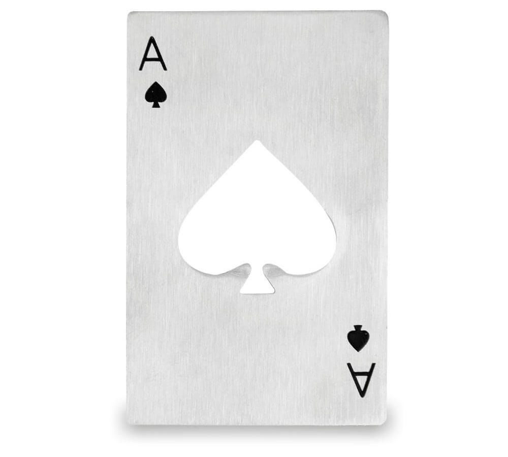 Ace cards - hapëse shishe metalike