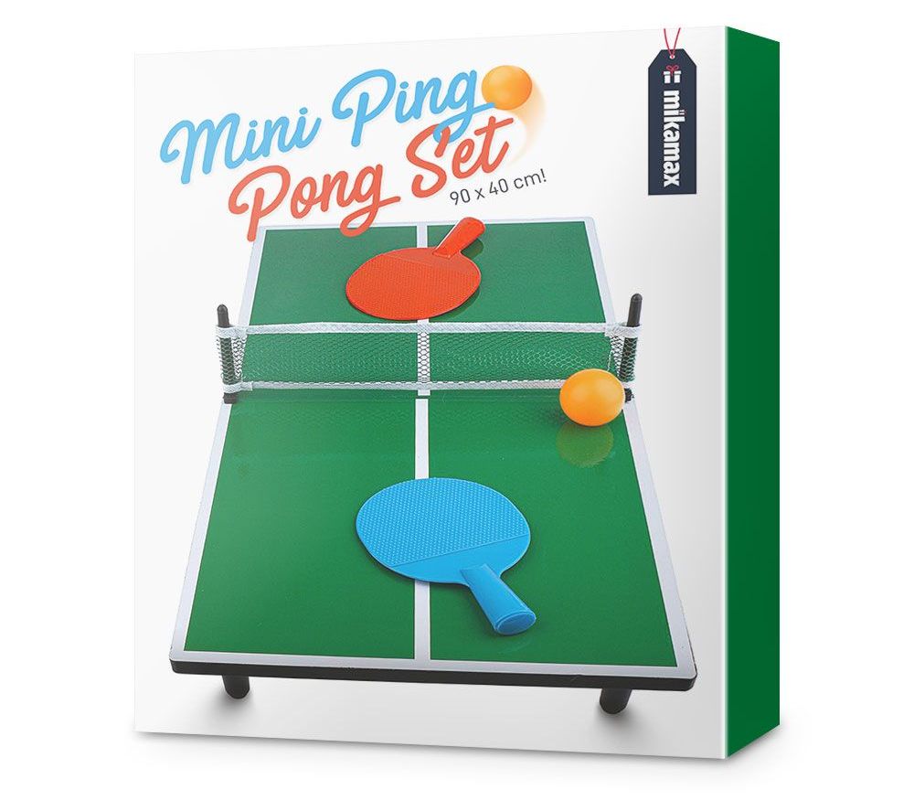 Set mini tavoline ping pongu portative