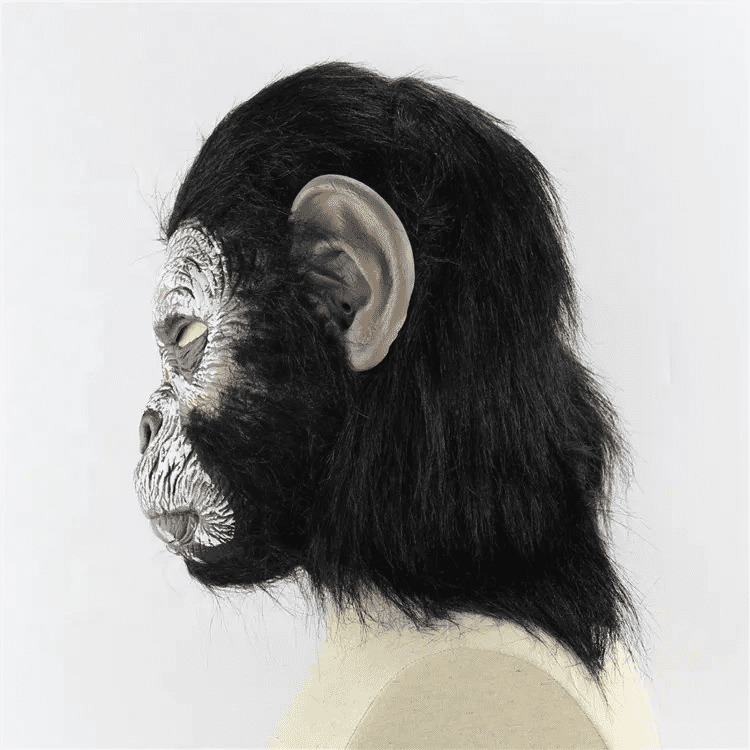Maskë majmuni për Halloween nga planeti i majmunëve