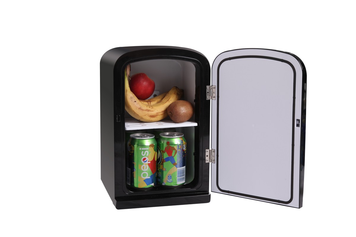 mini ftohës frigorifer i vogël portativ i zi