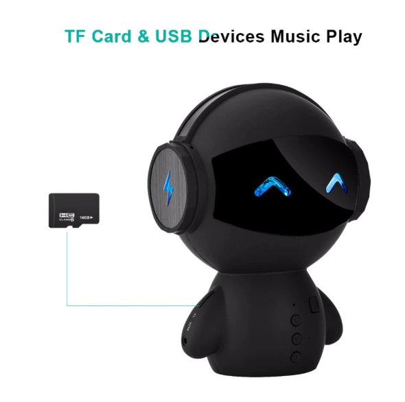 Mbështetja e altoparlantëve Bluetooth riprodhimi MP3 i kartës TF
