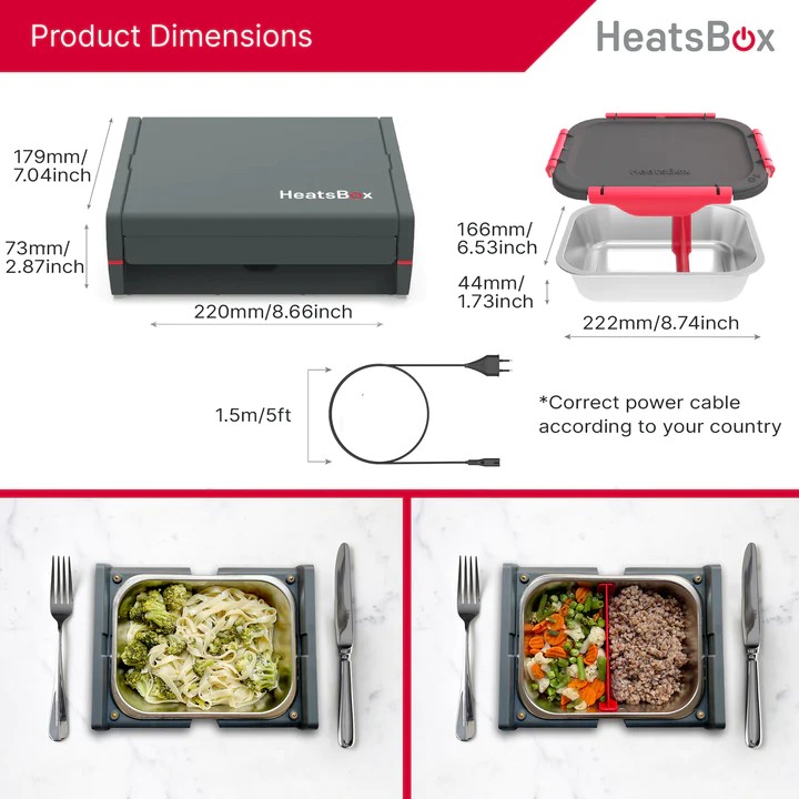 kuti dreke per ushqime me ngrohje elektrike Heatsbox pro