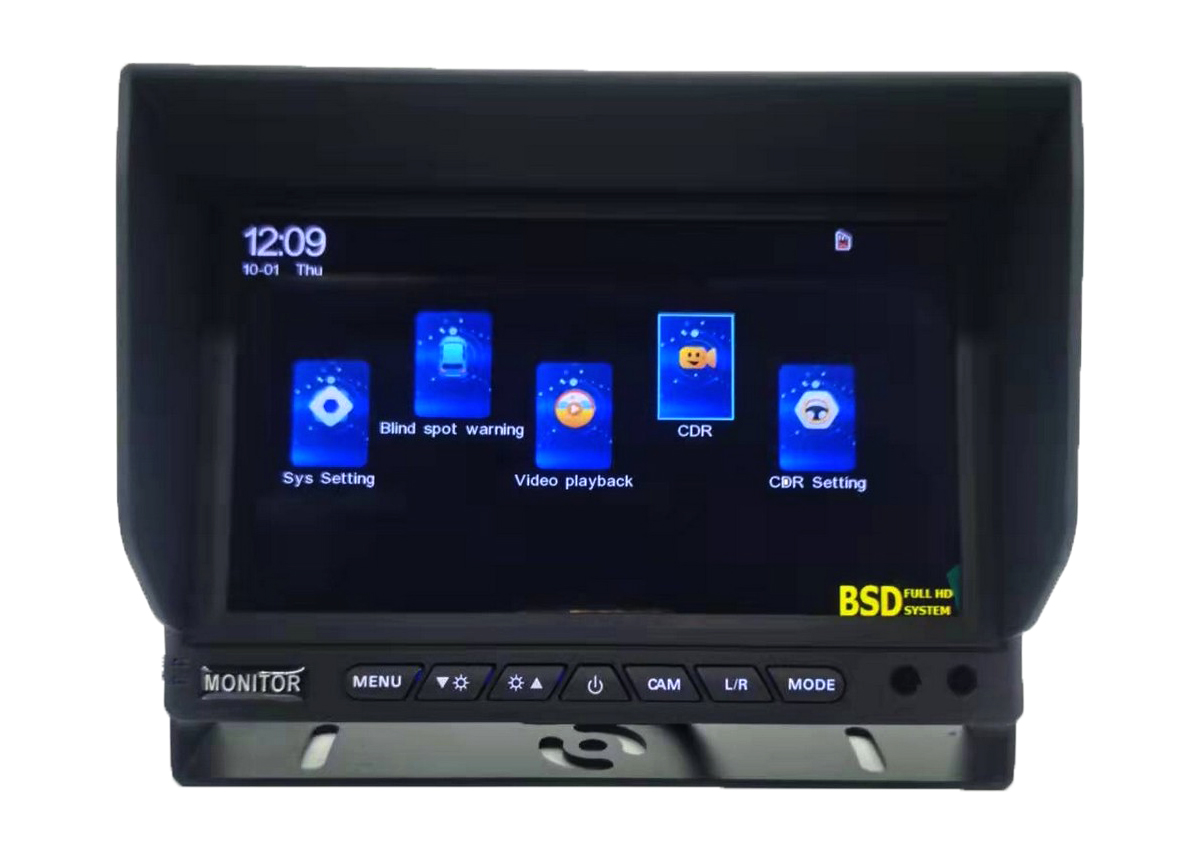 monitor për zbulimin e BSd me 4 kamera