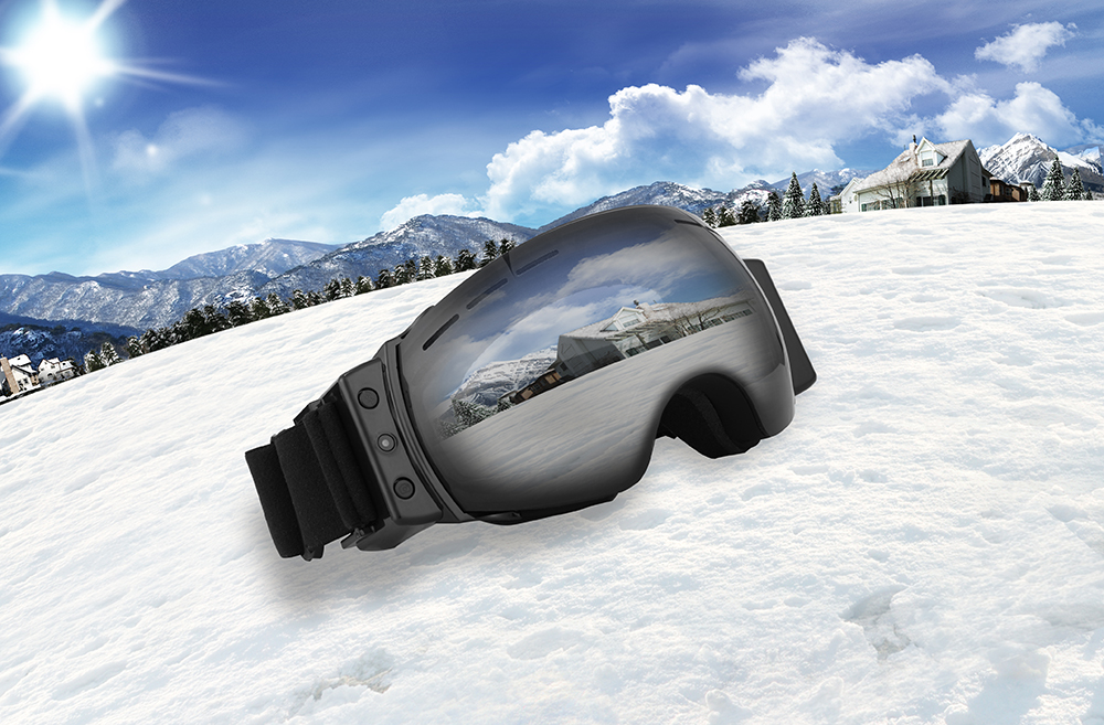 syze skijimi me kamer dhe bluetooth