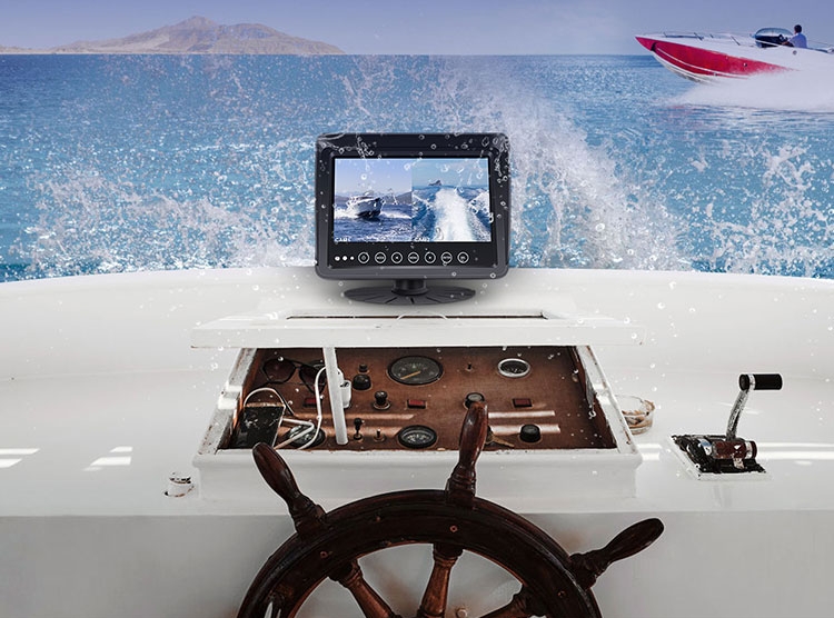 monitor për jaht ose varkë të papërshkueshëm nga uji